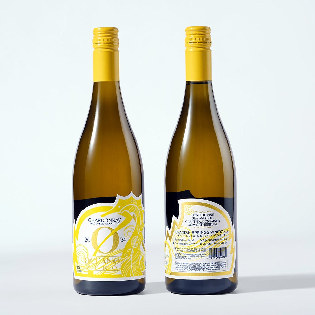 Oceano Zero Chardonnay Alcohol Removed