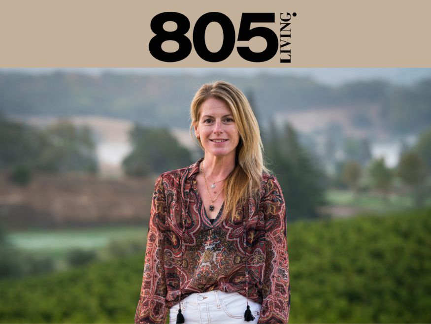 805 Living graphic with Rachel Martin from Oceano Wines