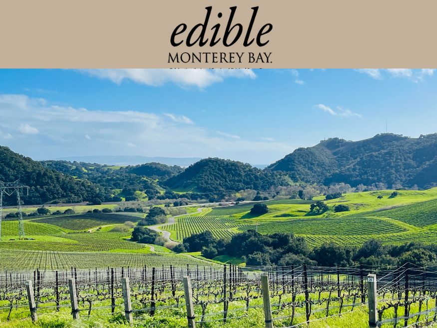 Edible Monterey Bay graphic from Oceano Wines